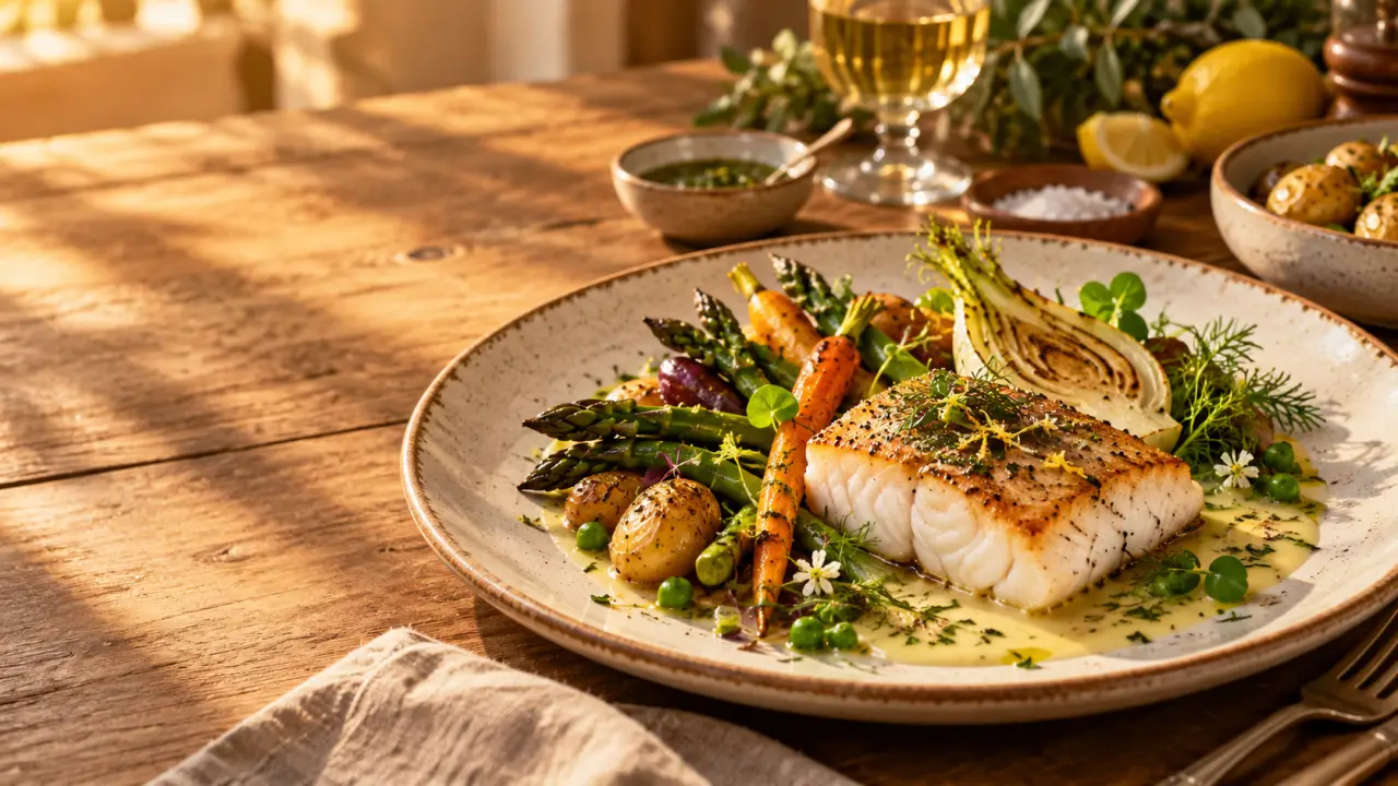 Légumes pour accompagner le poisson : l'accord juste selon la chair, la cuisson et la sauce