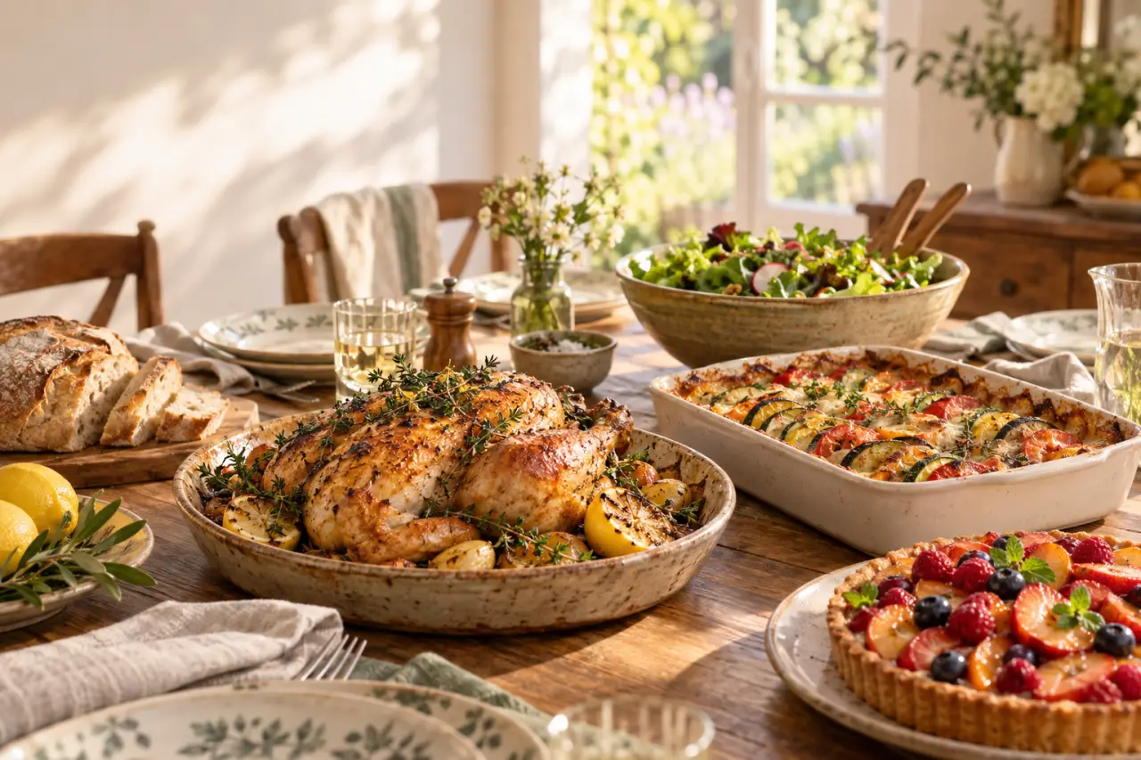 Menu du dimanche midi : 5 idées pour régaler la famille sans cuisiner toute la matinée