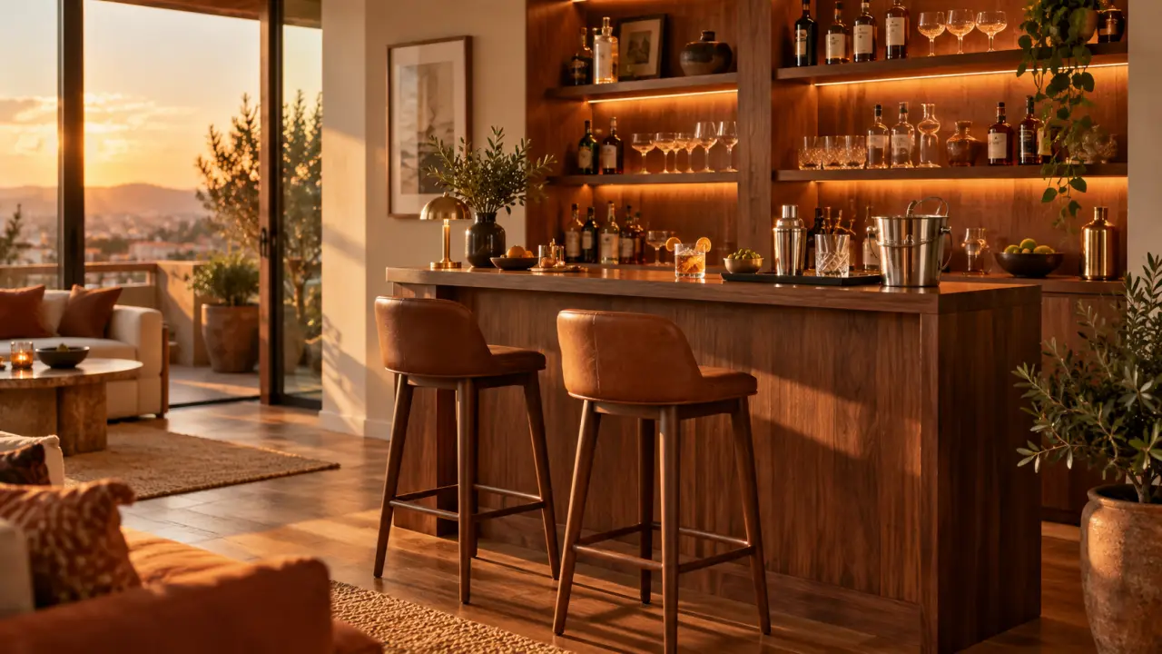 Un bar à la maison bien pensé : choisir l’emplacement, le meuble et les essentiels