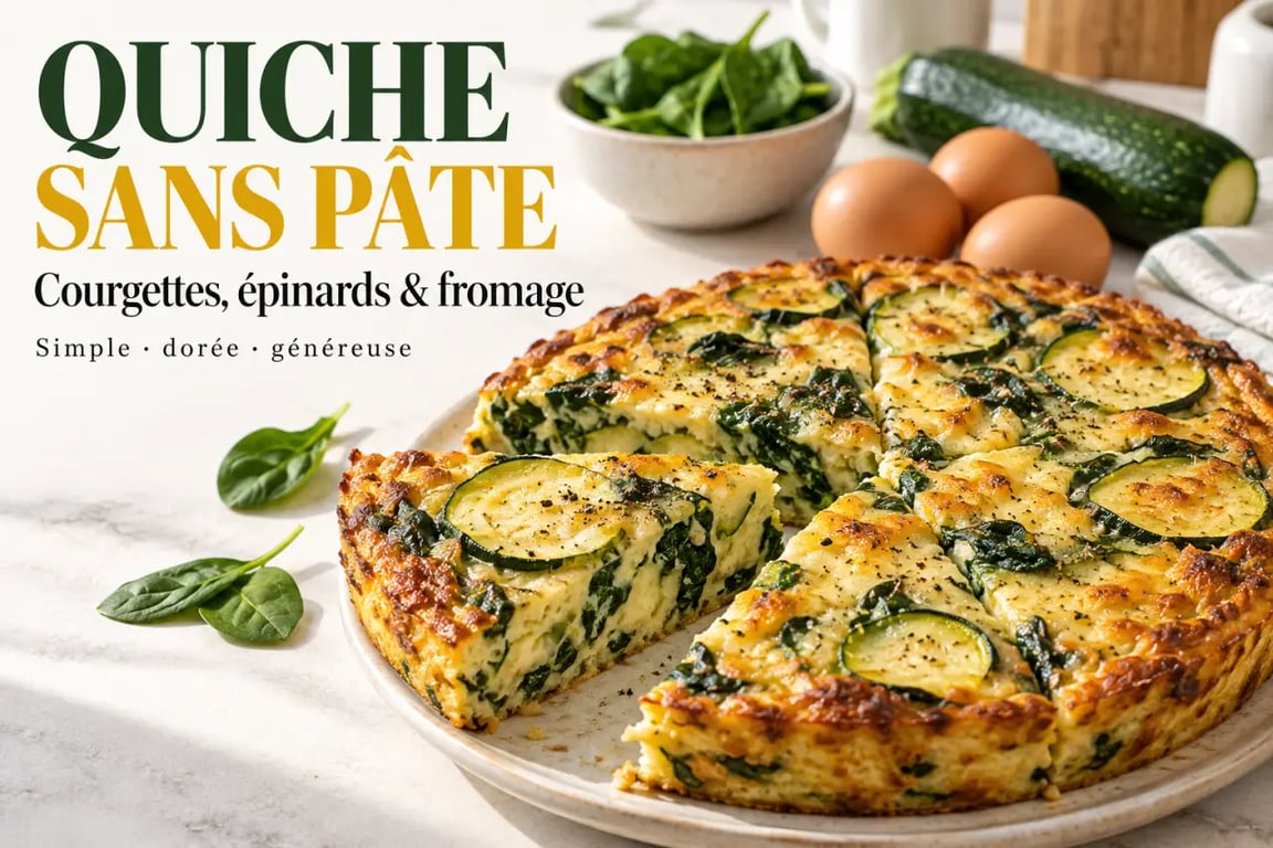 Recette pour écouler des œufs entiers : quiche sans pâte aux légumes