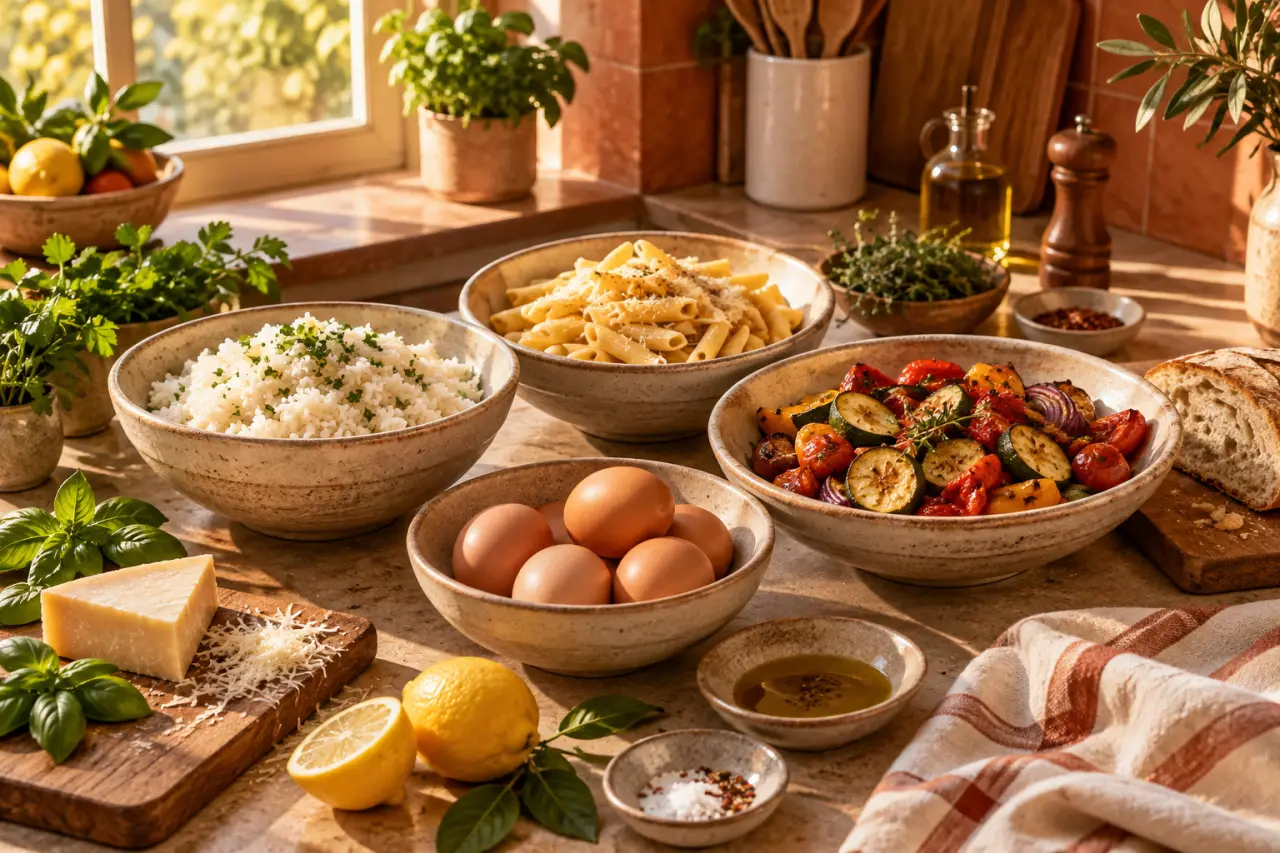 Que cuisiner avec les restes du frigo ? 4 bases, peu de courses et un dîner rapide