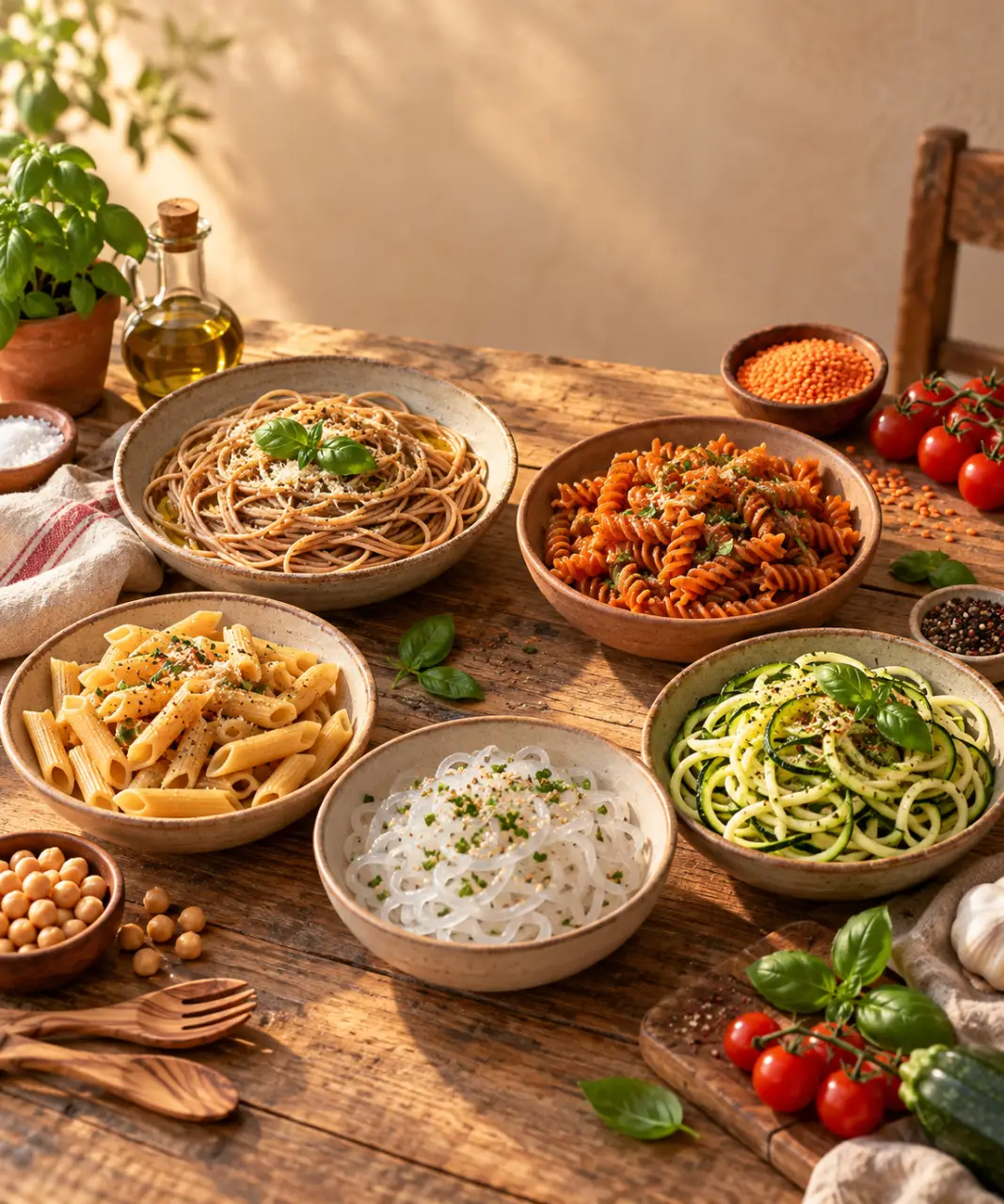 Pâtes et glycémie : 5 alternatives à index glycémique bas pour manger sans pic de sucre