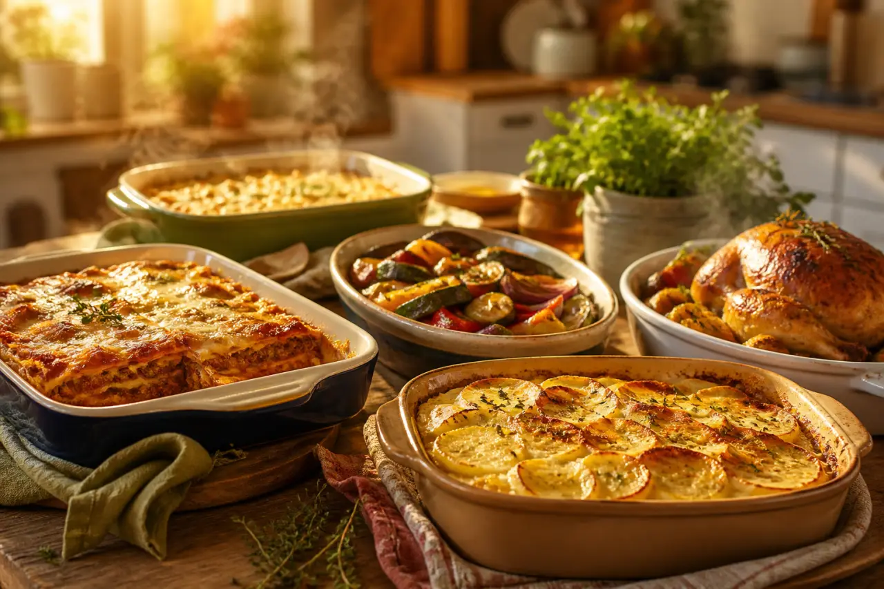 Plat au four : 15 idées simples, familiales et réconfortantes pour un dîner chaud
